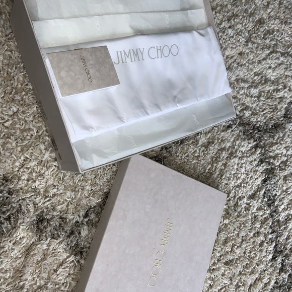 NIB Jimmy Choo LORINA 100 Glitter Sandals 6/36 - Picture 7 of 8